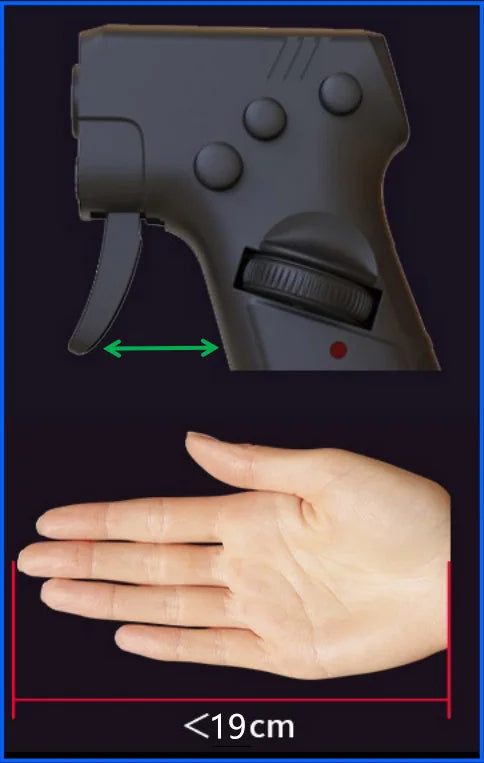 Gun Style Vertical Gaming Mouse
